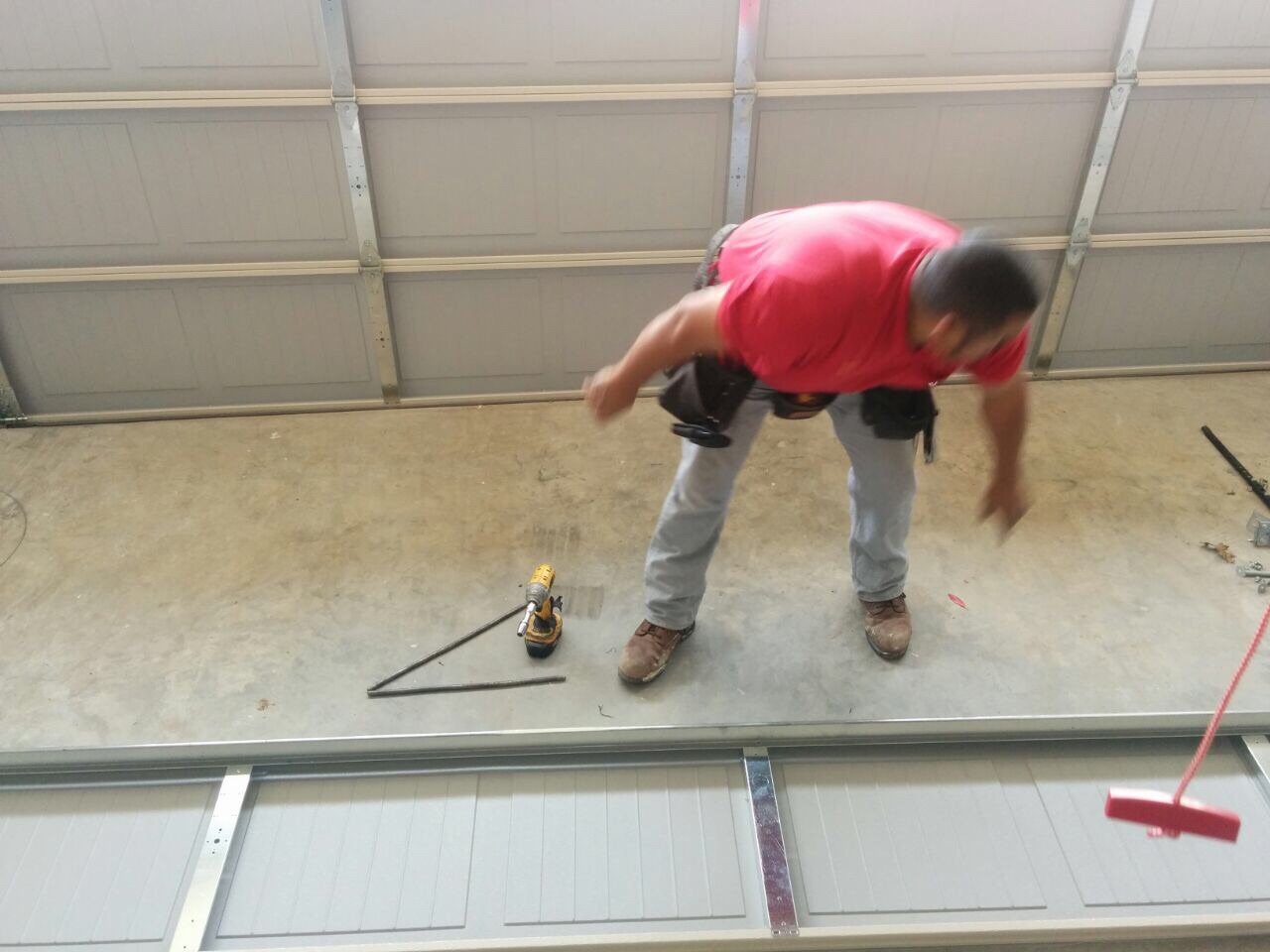 Garage door replacement and servicing of doors